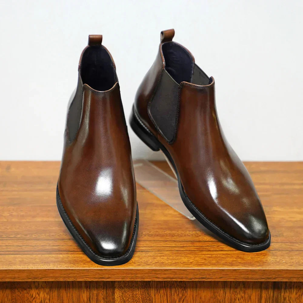 Rasmus™ | Percival Leather Chelsea Boots
