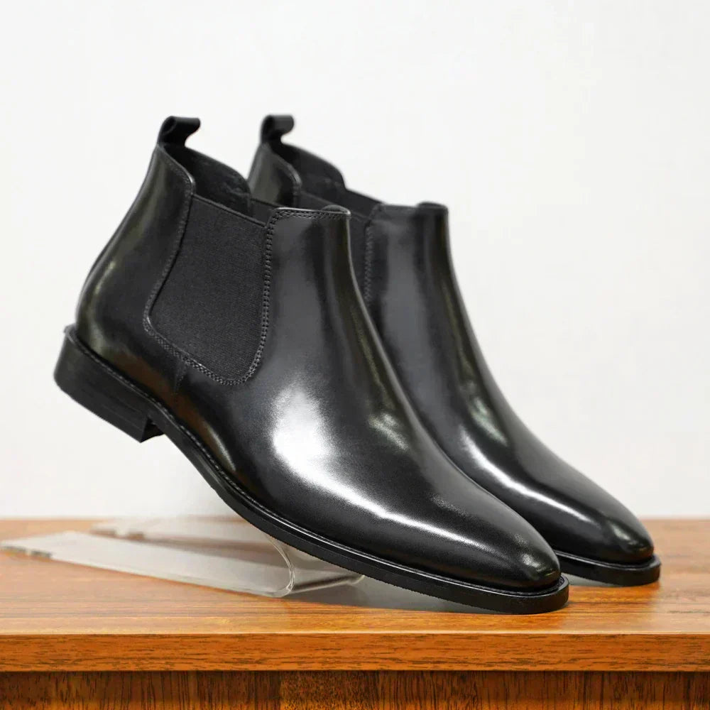 Rasmus™ | Percival Leather Chelsea Boots