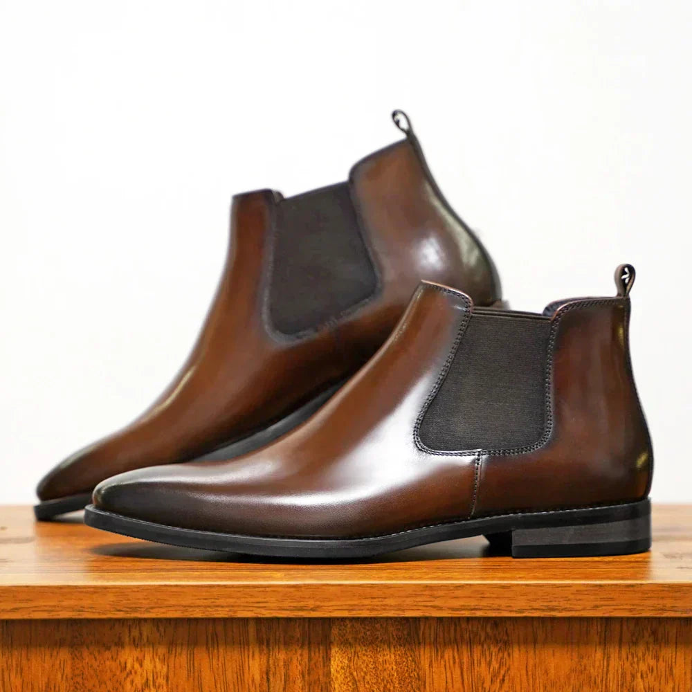 Rasmus™ | Percival Leather Chelsea Boots